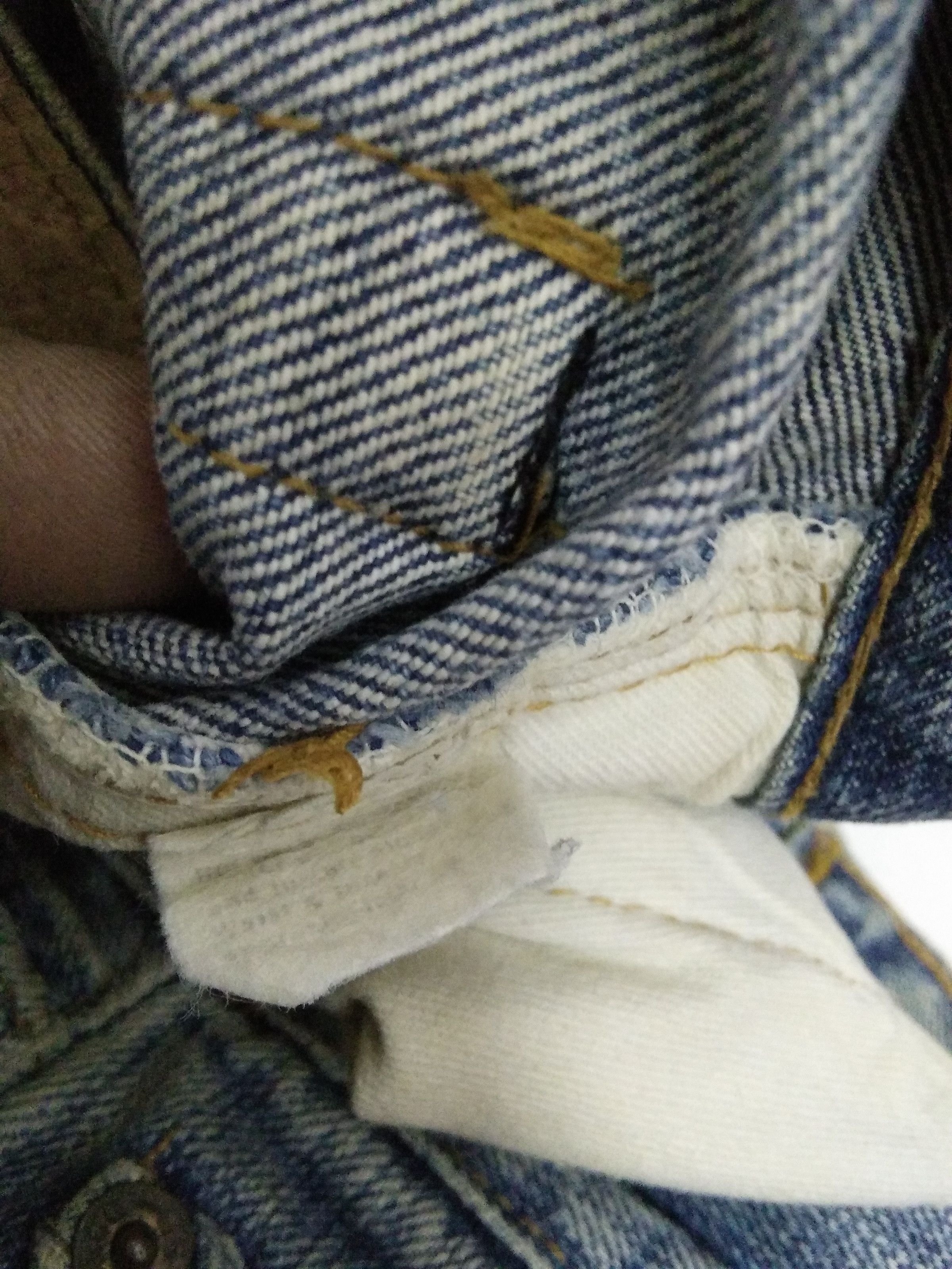 Levi's × Vintage 70s LEVIS 501 SELVEDGE SINGLE STITCH #6 (A648) Size US 28 / EU 44 - 9 Thumbnail