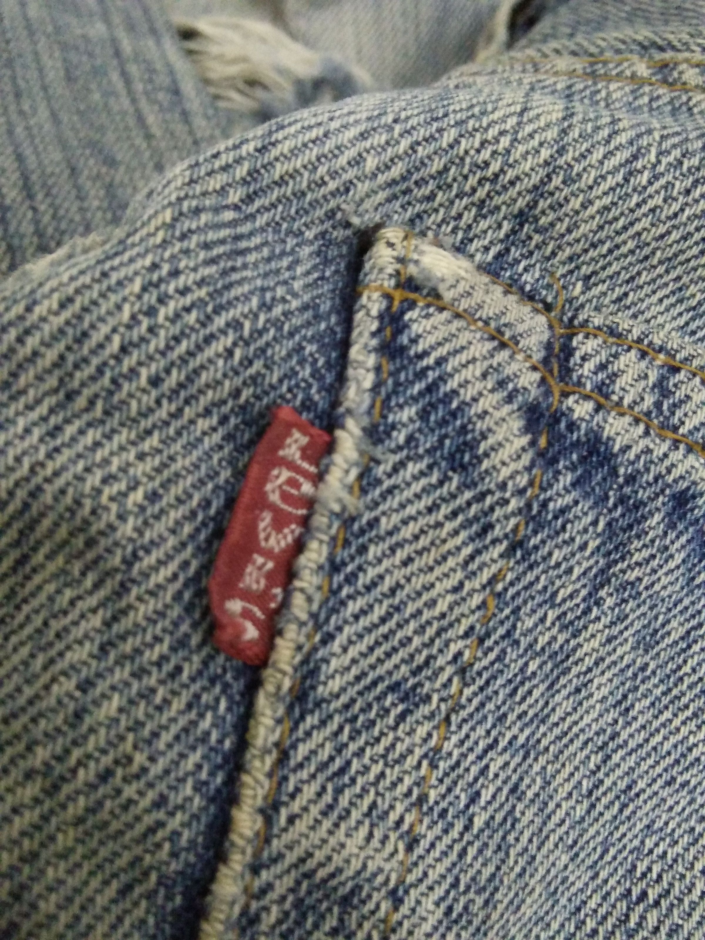 Levi's × Vintage 70s LEVIS 501 SELVEDGE SINGLE STITCH #6 (A648) Size US 28 / EU 44 - 4 Thumbnail