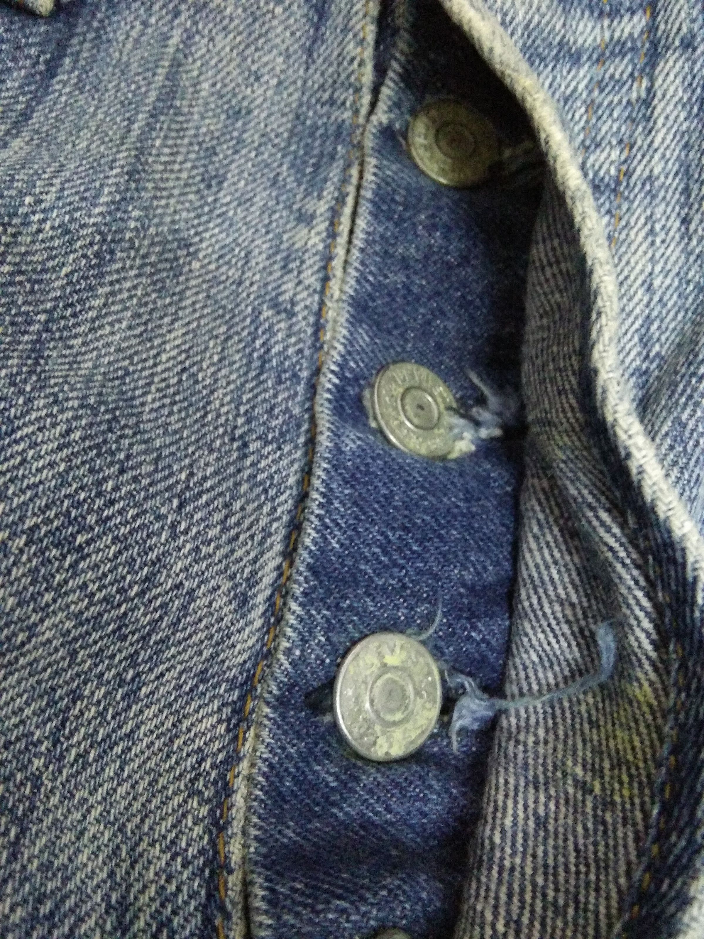 Levi's × Vintage 70s LEVIS 501 SELVEDGE SINGLE STITCH #6 (A648) Size US 28 / EU 44 - 12 Thumbnail
