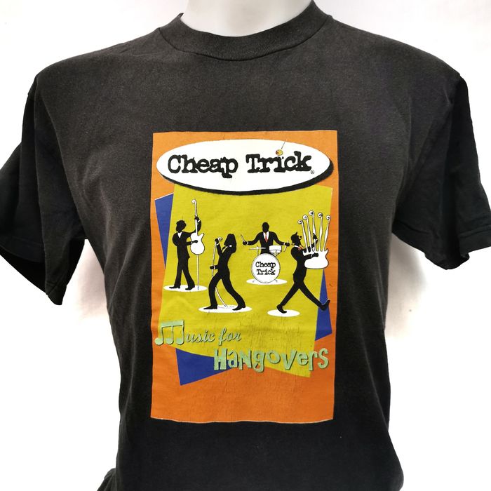 Vintage Vintage Cheap Trick 90s Music of Hangover Tour T shirt