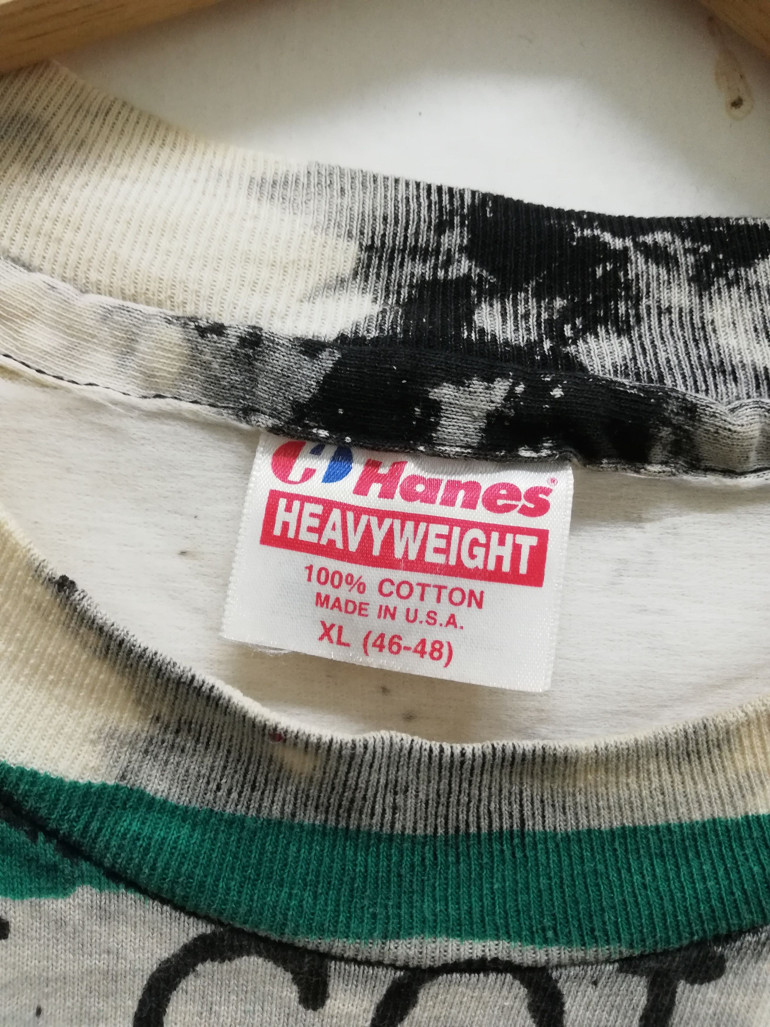 Vintage VINTAGE 90s MALCOLM X Mosquitohead Acid Wash Shirt Size US XL / EU 56 / 4 - 2 Preview