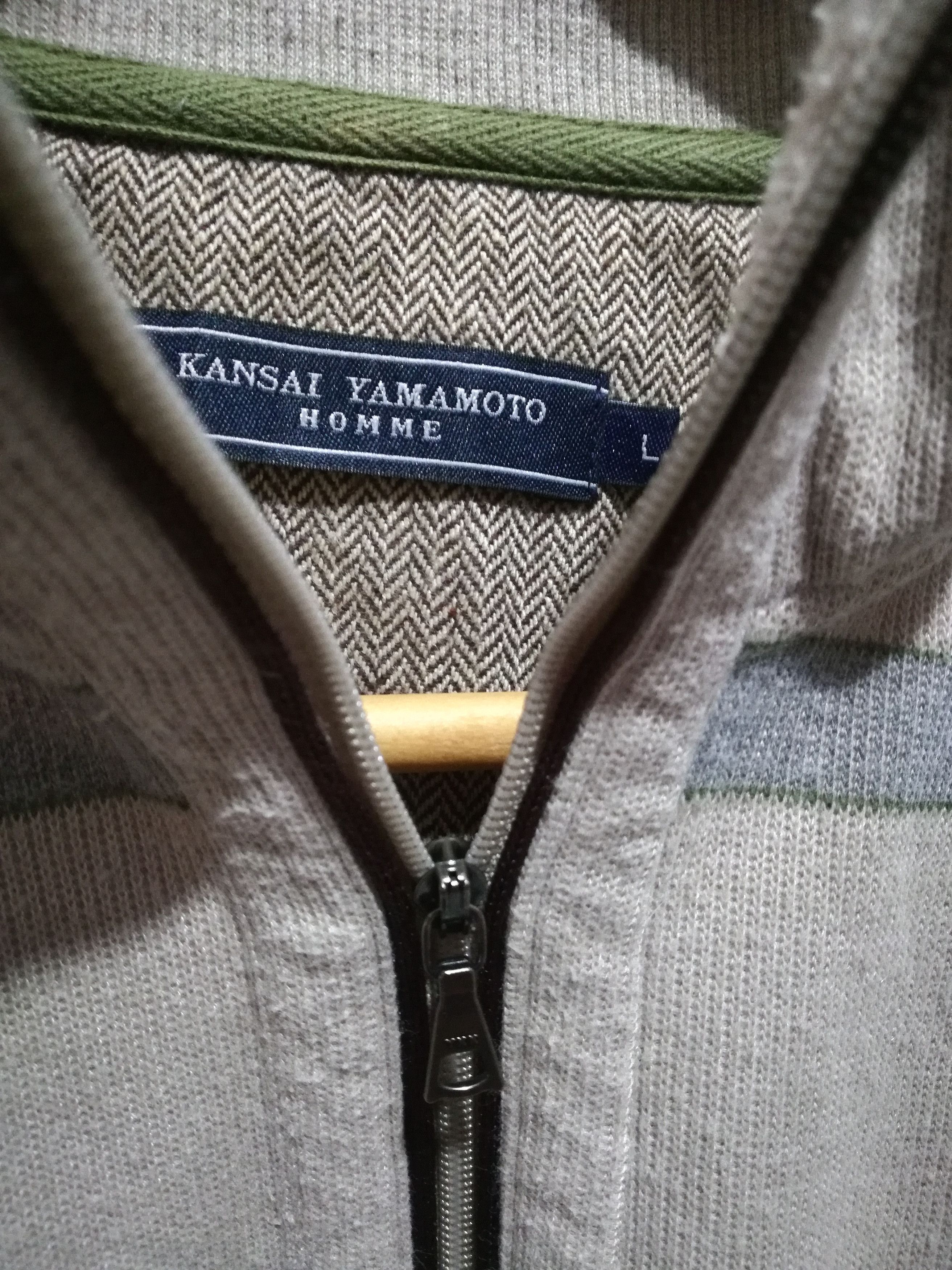 Kansai Yamamoto kansai Yamamoto homme half zip sweatshirt Size US L / EU 52-54 / 3 - 5 Thumbnail