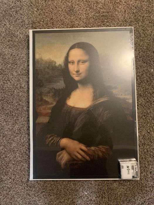 Ikea Virgil Abloh x Ikea Markerad “Mona Lisa” backlit artwork