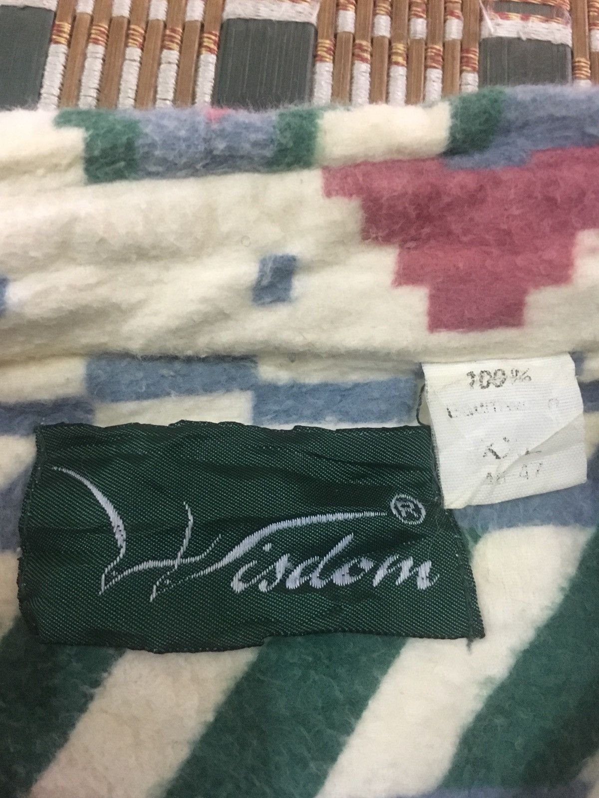 WISDOM Vintage Wisdom button up long sleeve shirt two pocket Size US L / EU 52-54 / 3 - 6 Thumbnail