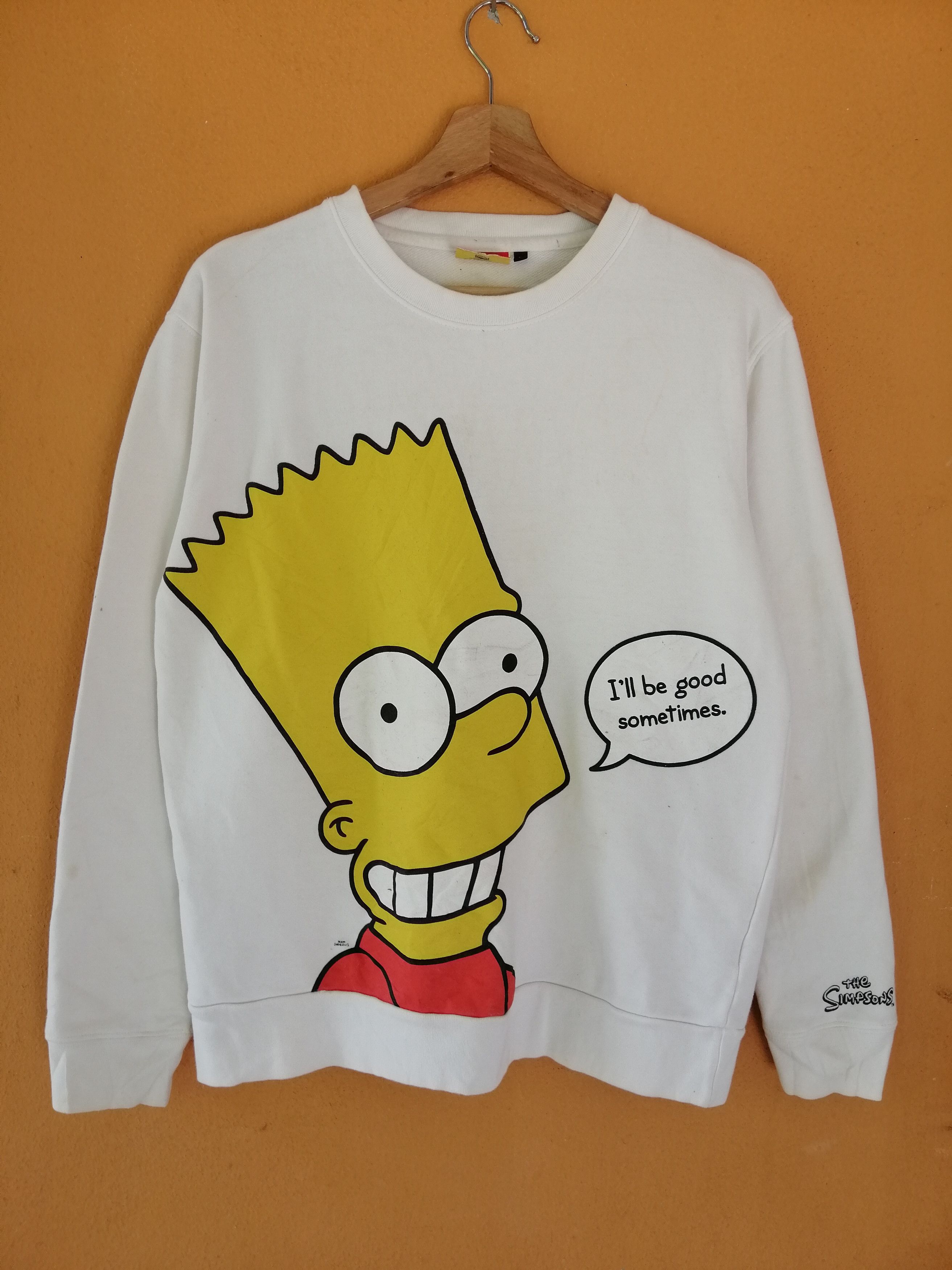 The Simpsons Vintage Bart Simpson Matt Groening Sweatshirt B5 Size US M / EU 48-50 / 2 - 1 Thumbnail