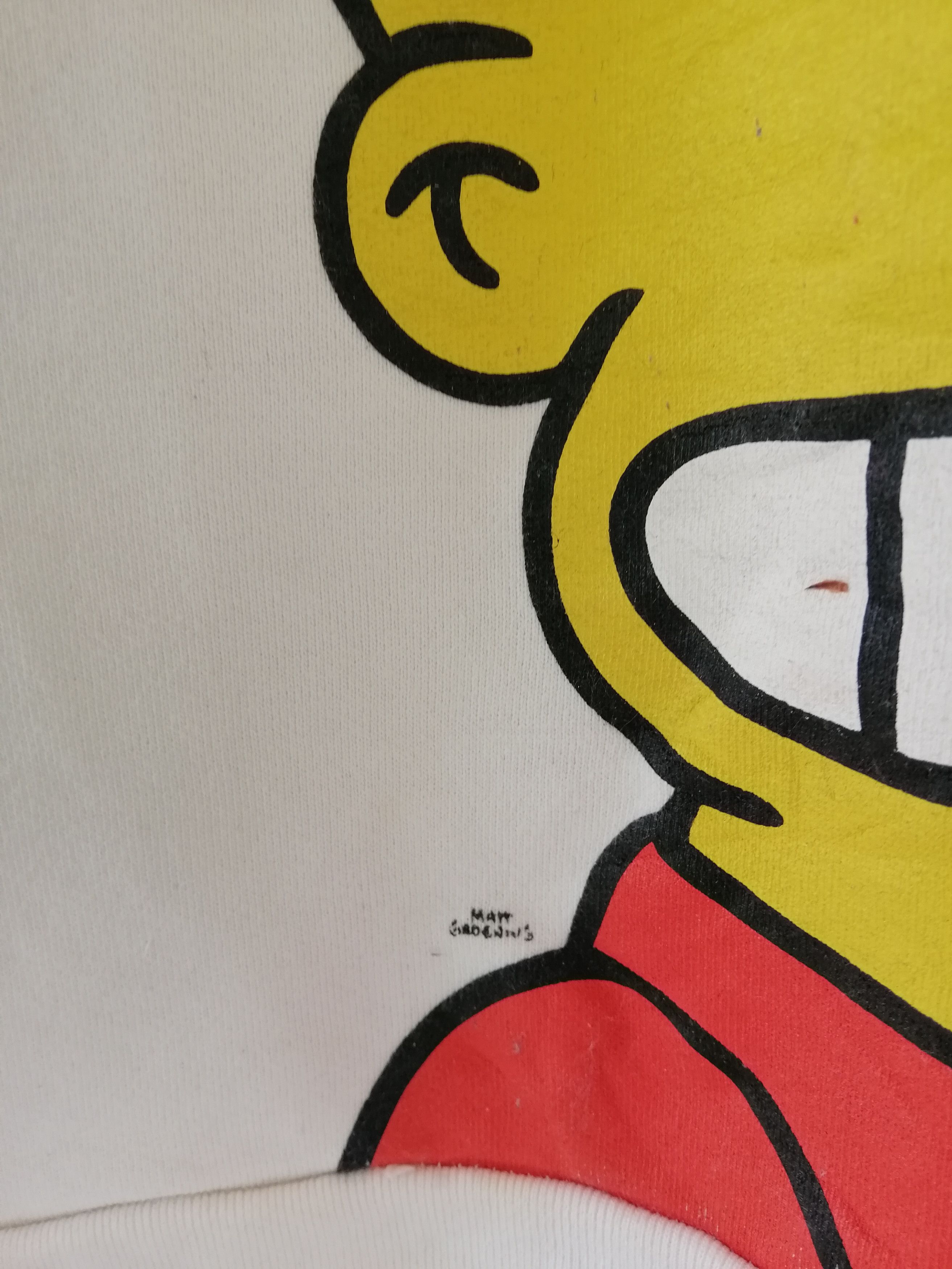 The Simpsons Vintage Bart Simpson Matt Groening Sweatshirt B5 Size US M / EU 48-50 / 2 - 7 Thumbnail