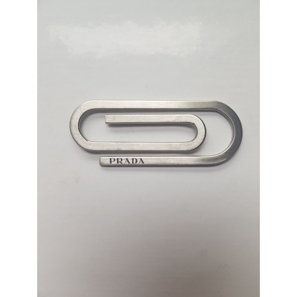 小物 Prada Stainless Steel Money Clip prada-paper-clip.jpeg?strip=