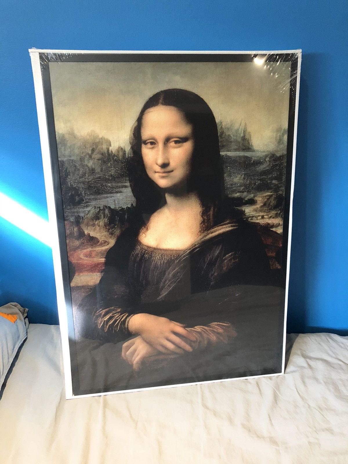 Ikea Virgil Abloh x Ikea Markerad “Mona Lisa” backlit artwork | Grailed