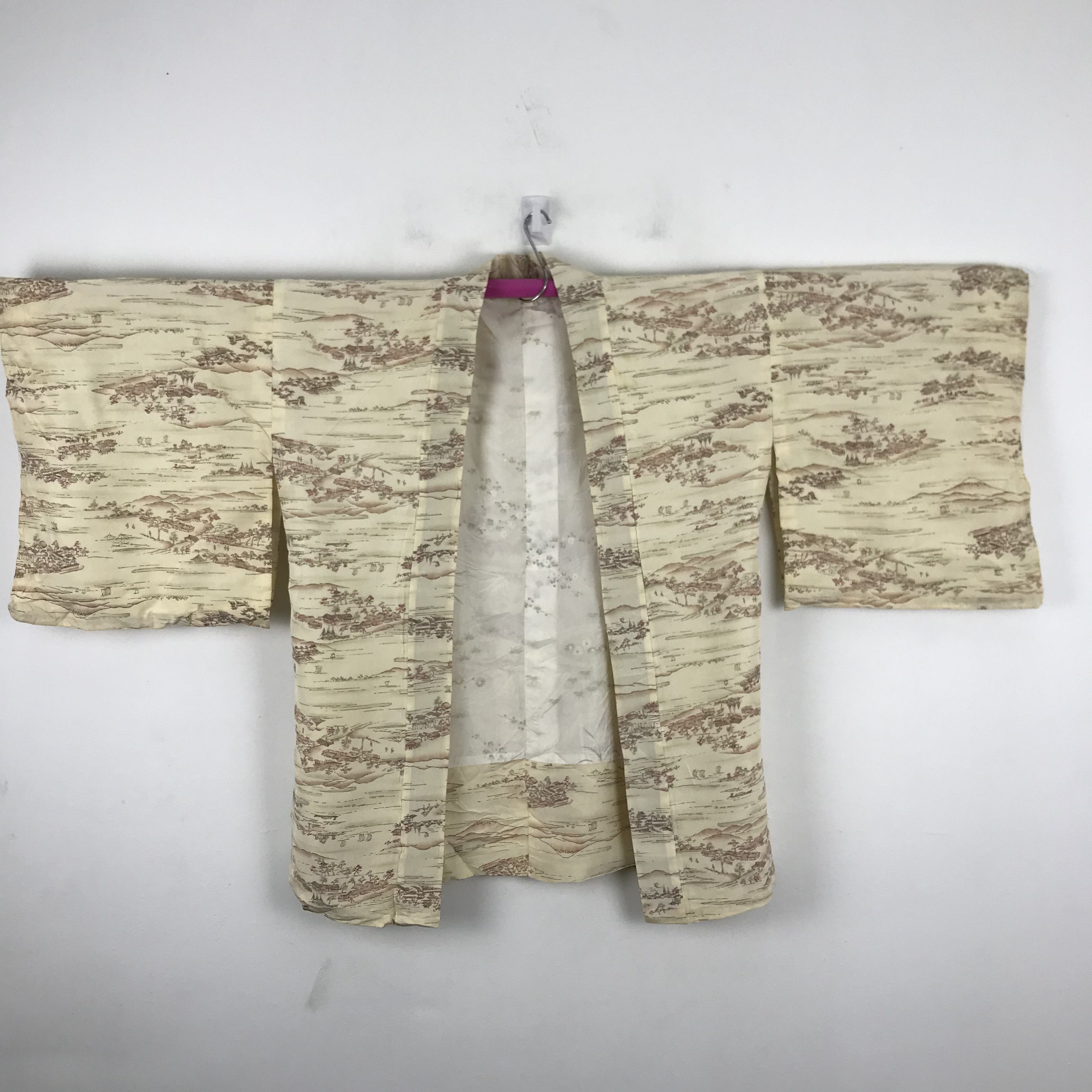 Japanese Brand U15 KIMONO CARDIGAN JACKET VILLAGE ART Size US M / EU 48-50 / 2 - 1 Thumbnail