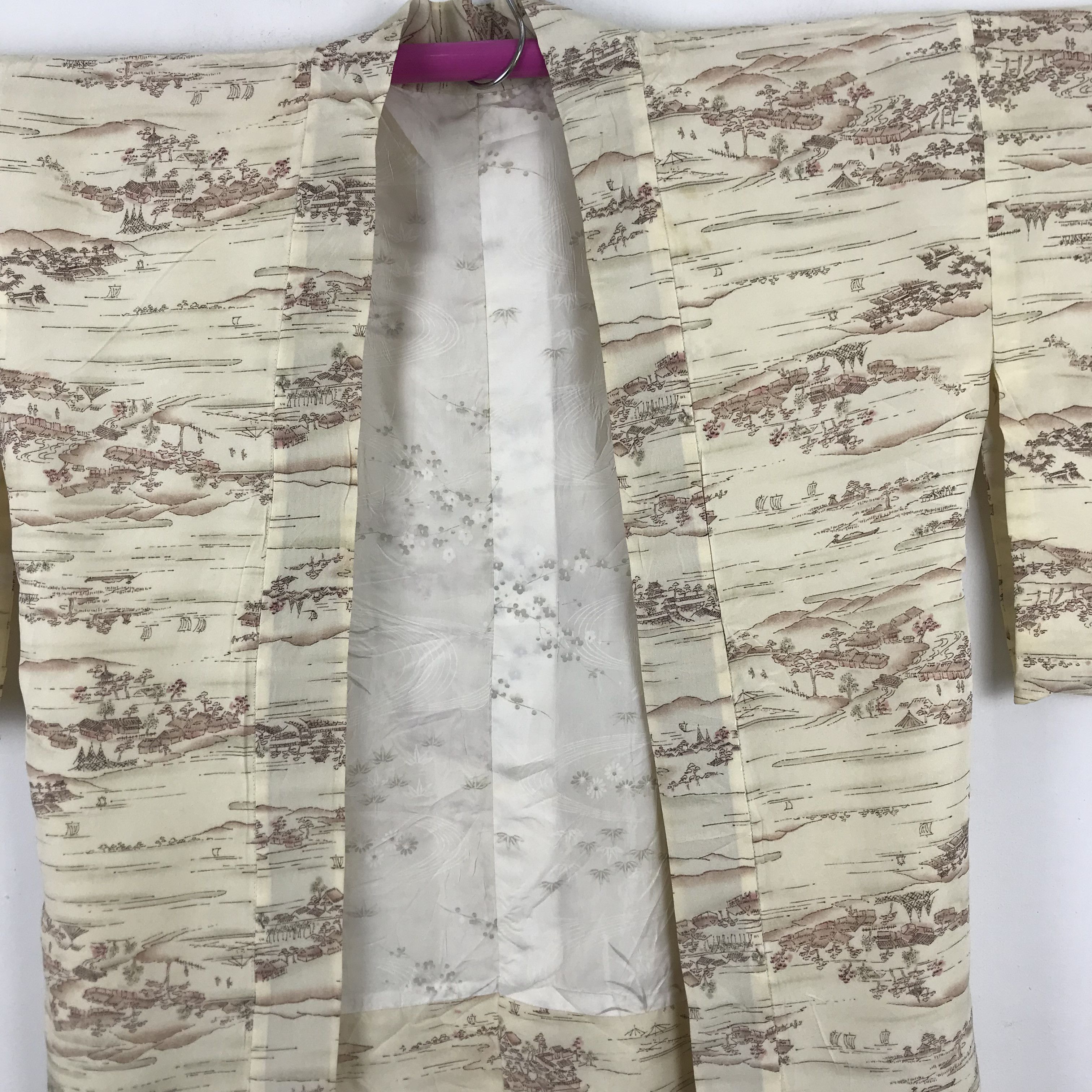 Japanese Brand U15 KIMONO CARDIGAN JACKET VILLAGE ART Size US M / EU 48-50 / 2 - 3 Thumbnail