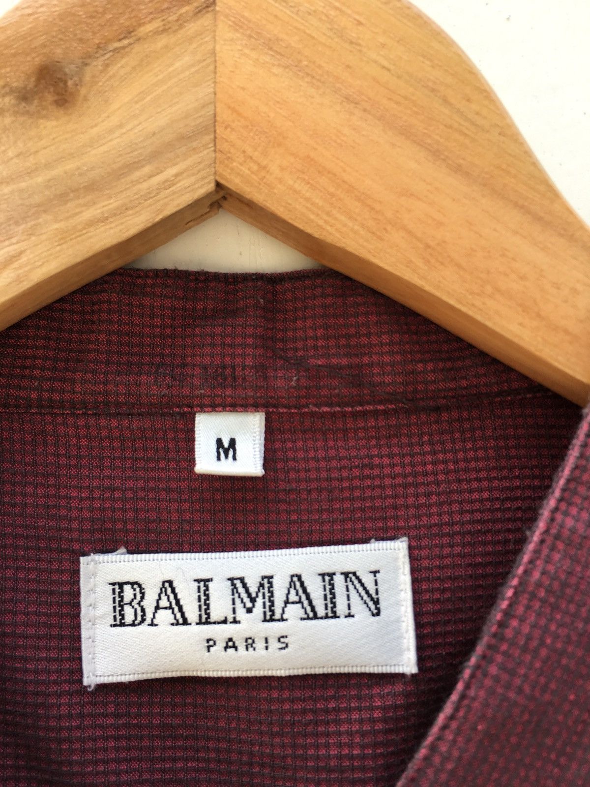 Balmain Vintage Balmain Casual Button Up Shirt Size US M / EU 48-50 / 2 - 5 Thumbnail