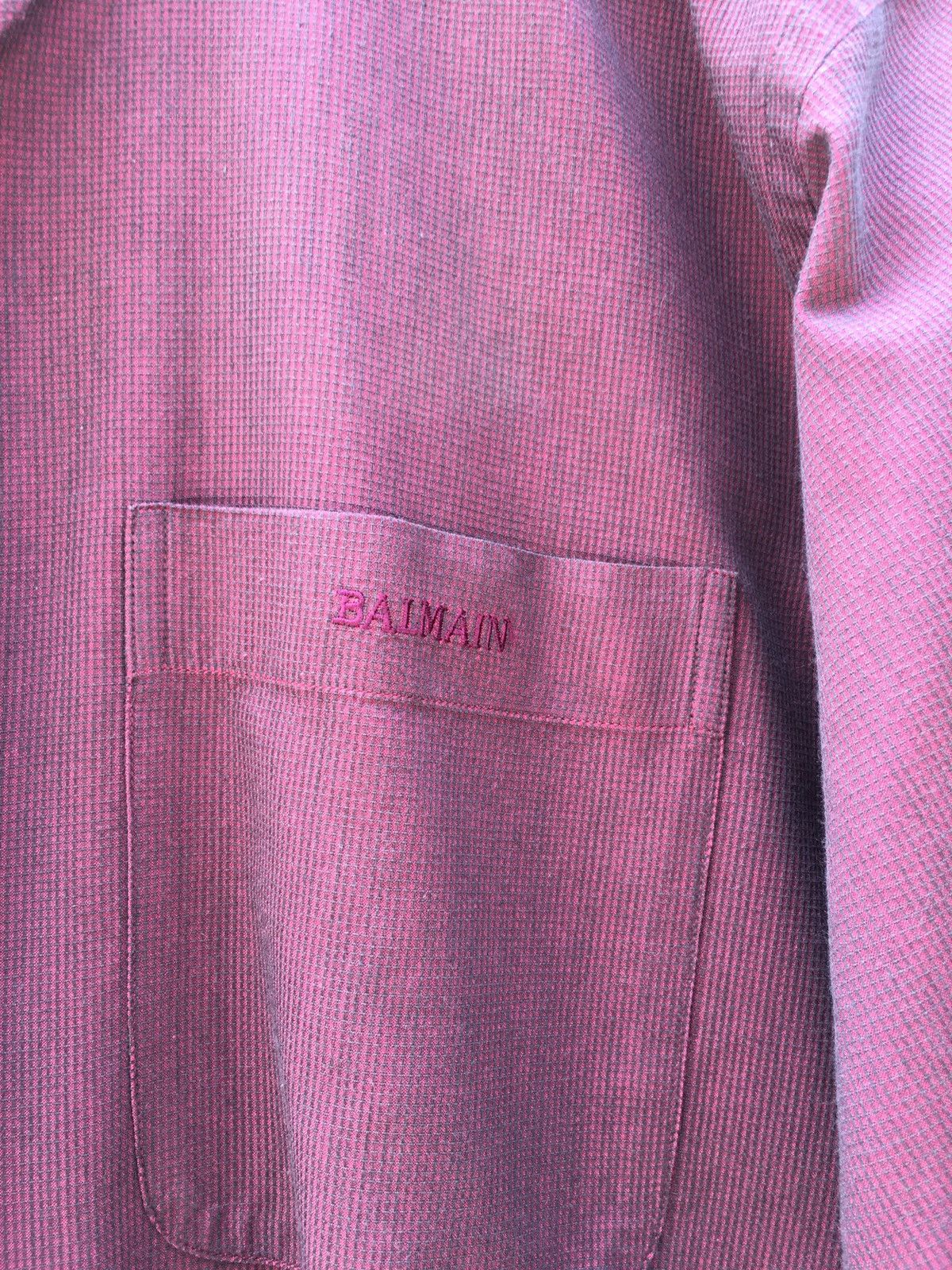 Balmain Vintage Balmain Casual Button Up Shirt Size US M / EU 48-50 / 2 - 6 Thumbnail