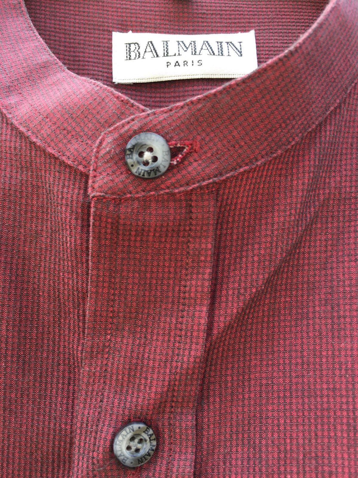 Balmain Vintage Balmain Casual Button Up Shirt Size US M / EU 48-50 / 2 - 4 Thumbnail