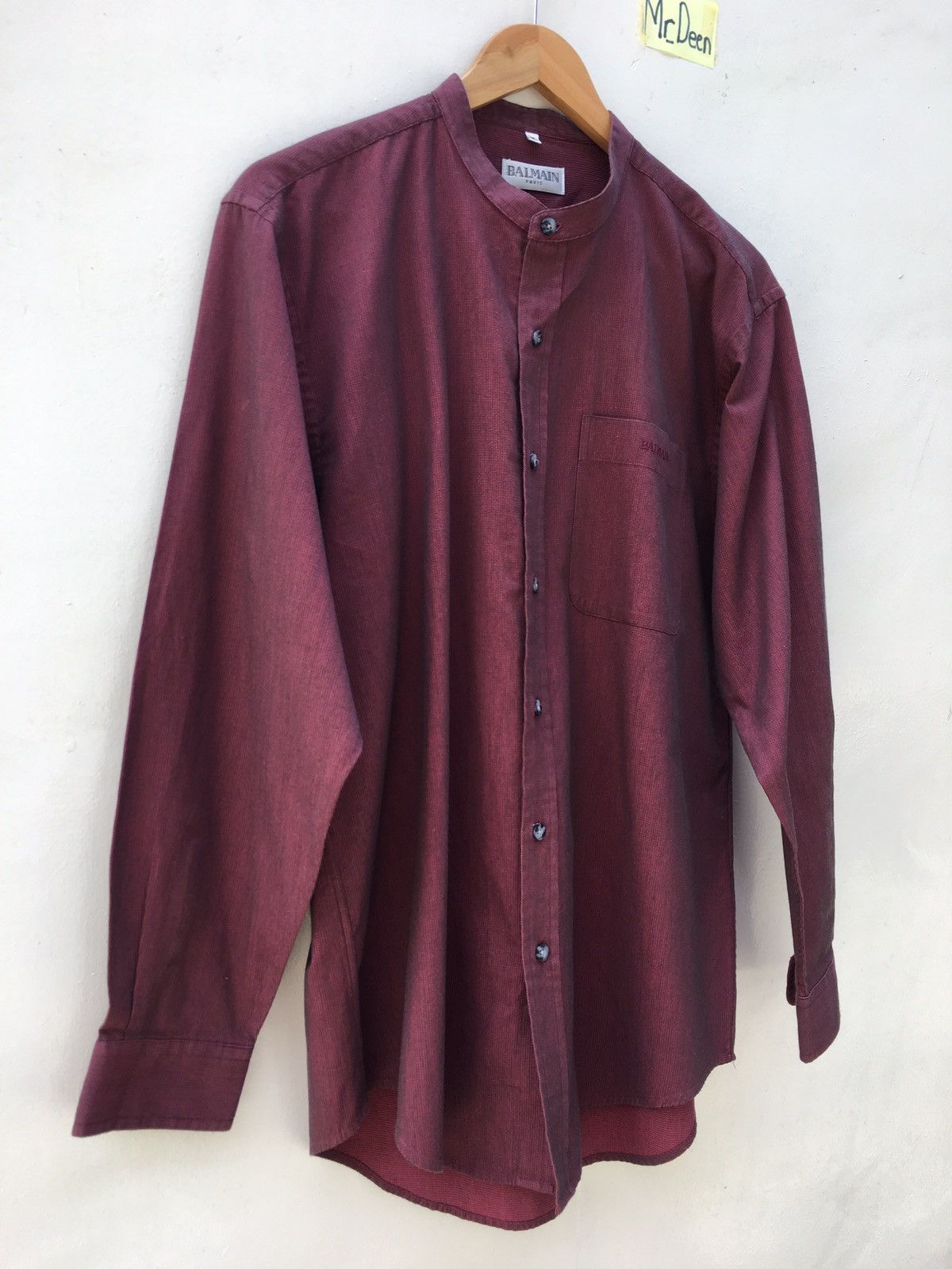Balmain Vintage Balmain Casual Button Up Shirt Size US M / EU 48-50 / 2 - 2 Thumbnail