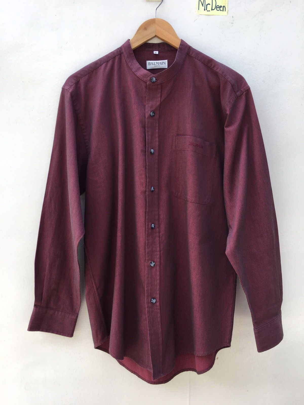 Balmain Vintage Balmain Casual Button Up Shirt Size US M / EU 48-50 / 2 - 1 Thumbnail