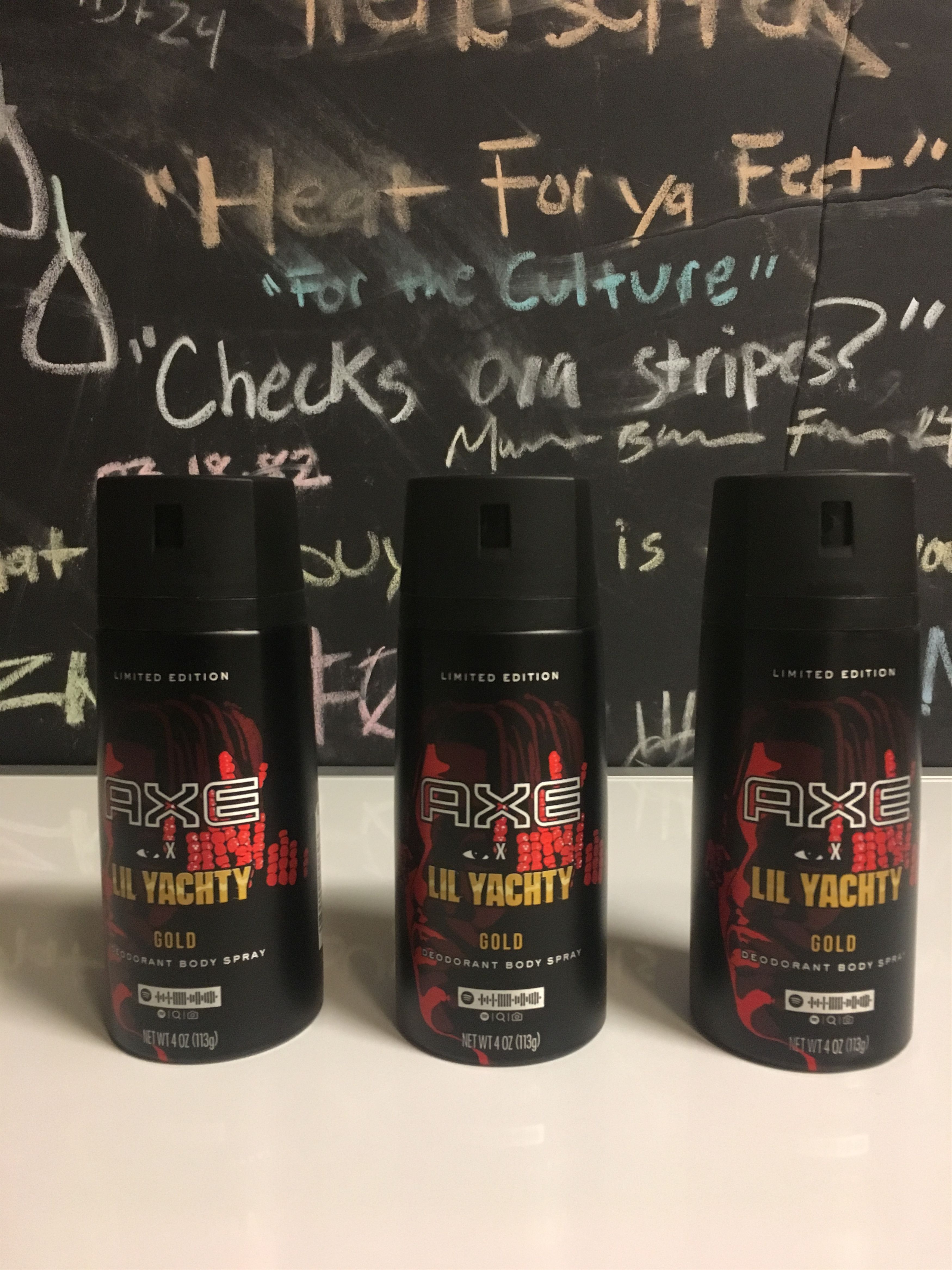 Lil yachty axe online spray