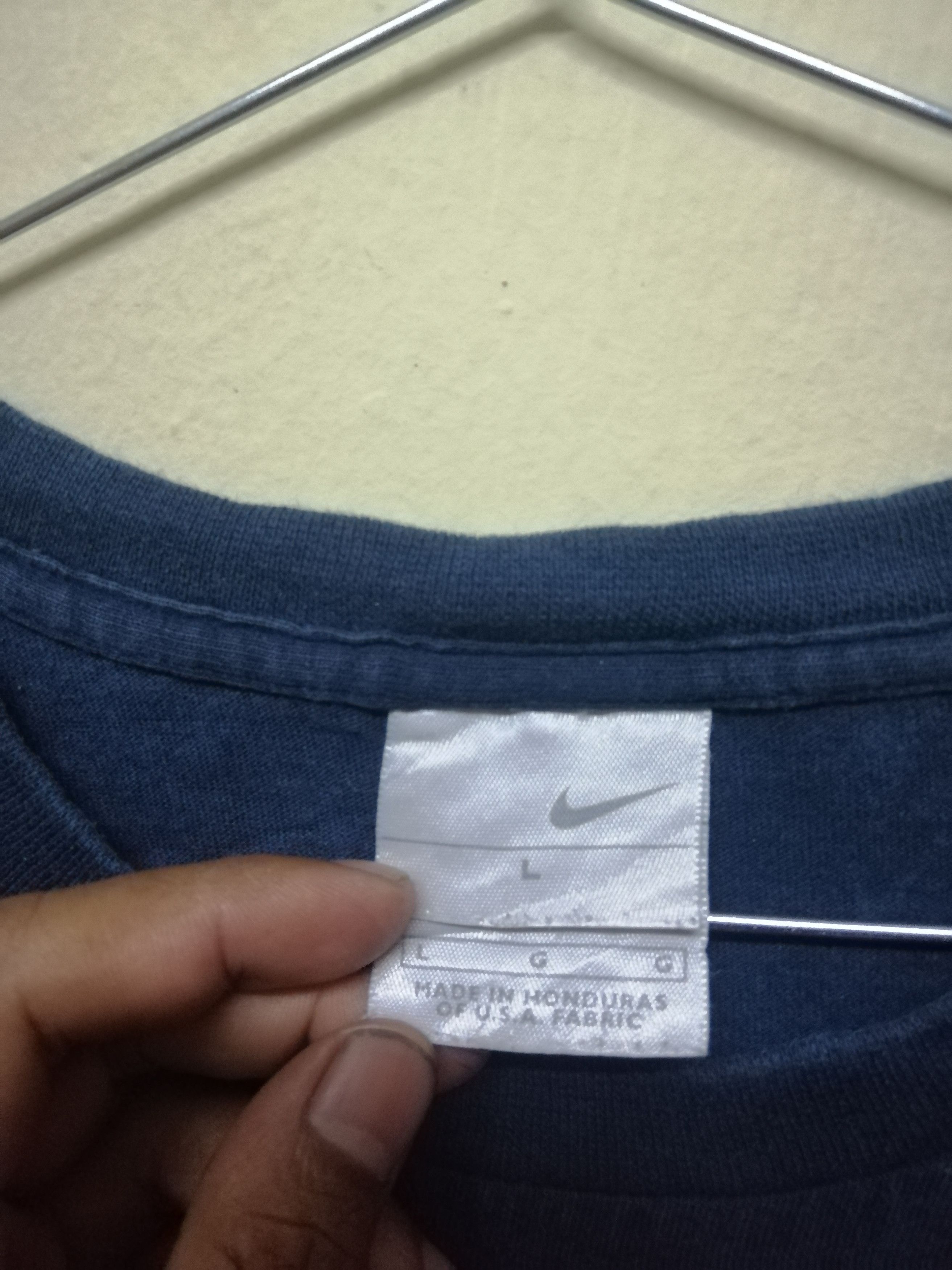 Nike × Vintage Vintage nike tshirt embroided swoosh Size US M / EU 48-50 / 2 - 3 Thumbnail