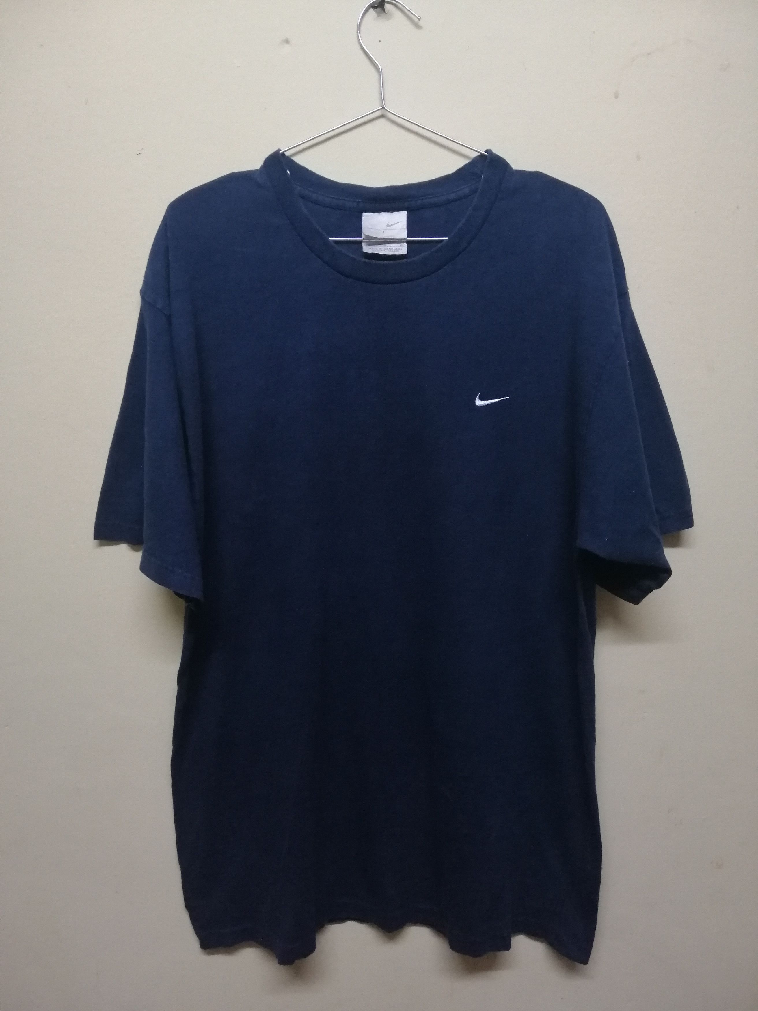 Nike × Vintage Vintage nike tshirt embroided swoosh Size US M / EU 48-50 / 2 - 1 Thumbnail