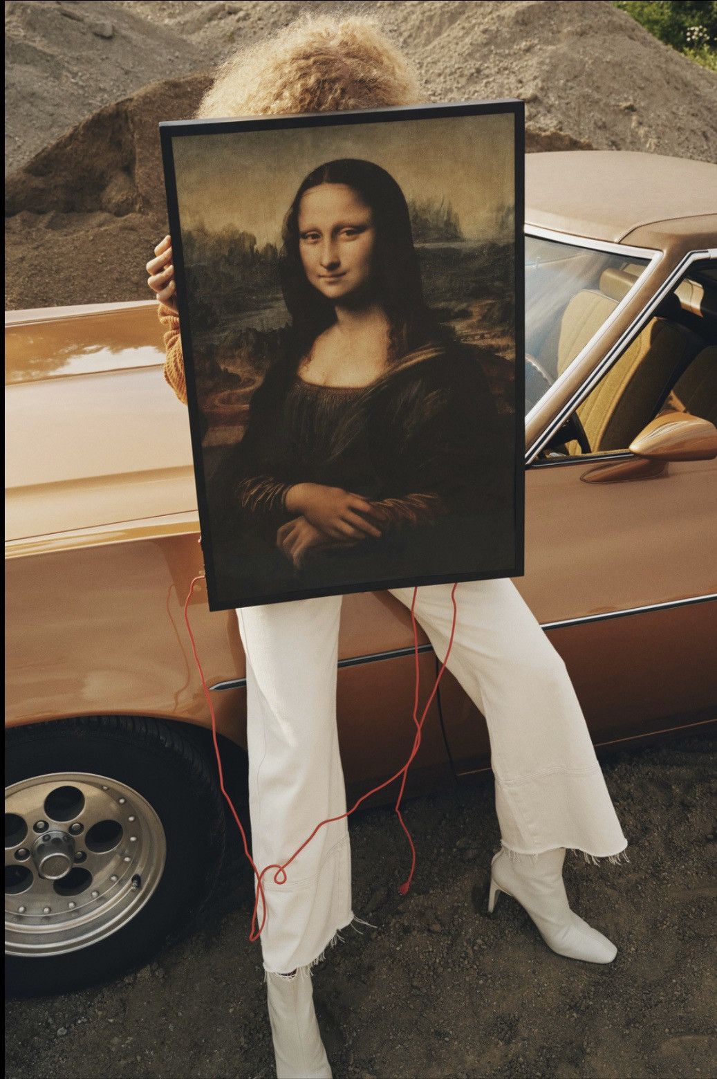 Ikea × Virgil Abloh VIRGIL ABLOH x IKEA MONA LISA LIGHT UP ART