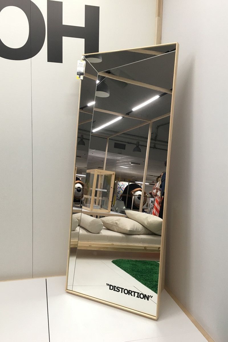 IKEA x OffWhite Markerad Distortion Mirror for Sale in Jacksonville