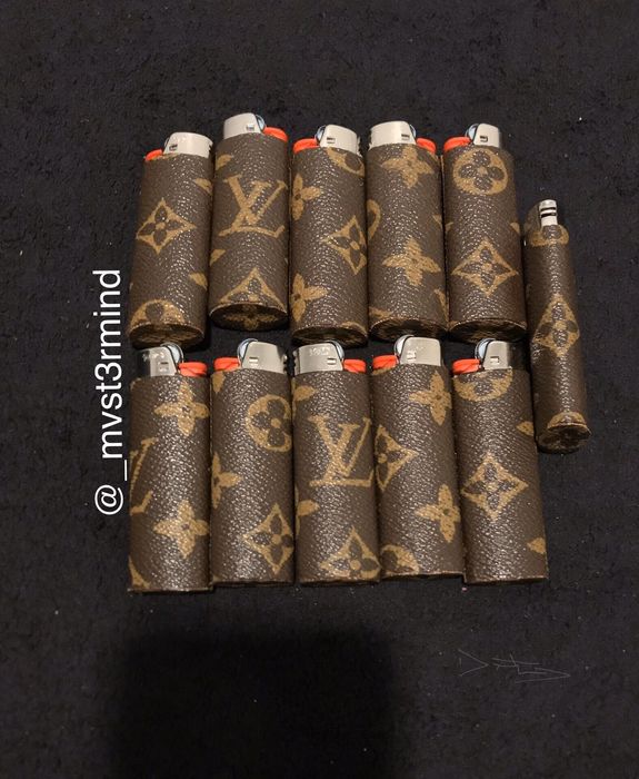 Louis Vuitton Custom Louis Vuitton BIC lighter Grailed