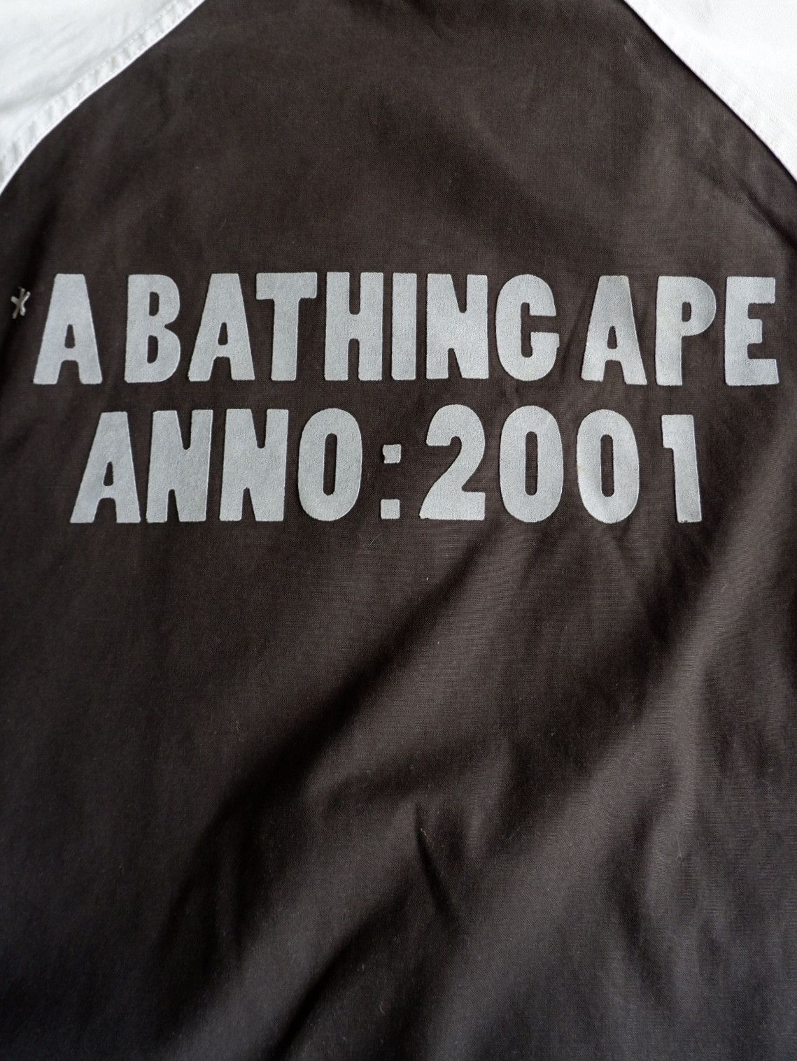 Bape × Vintage vintage Bape A Bathing Ape Varsity anno 2001 jacket Size US M / EU 48-50 / 2 - 4 Thumbnail