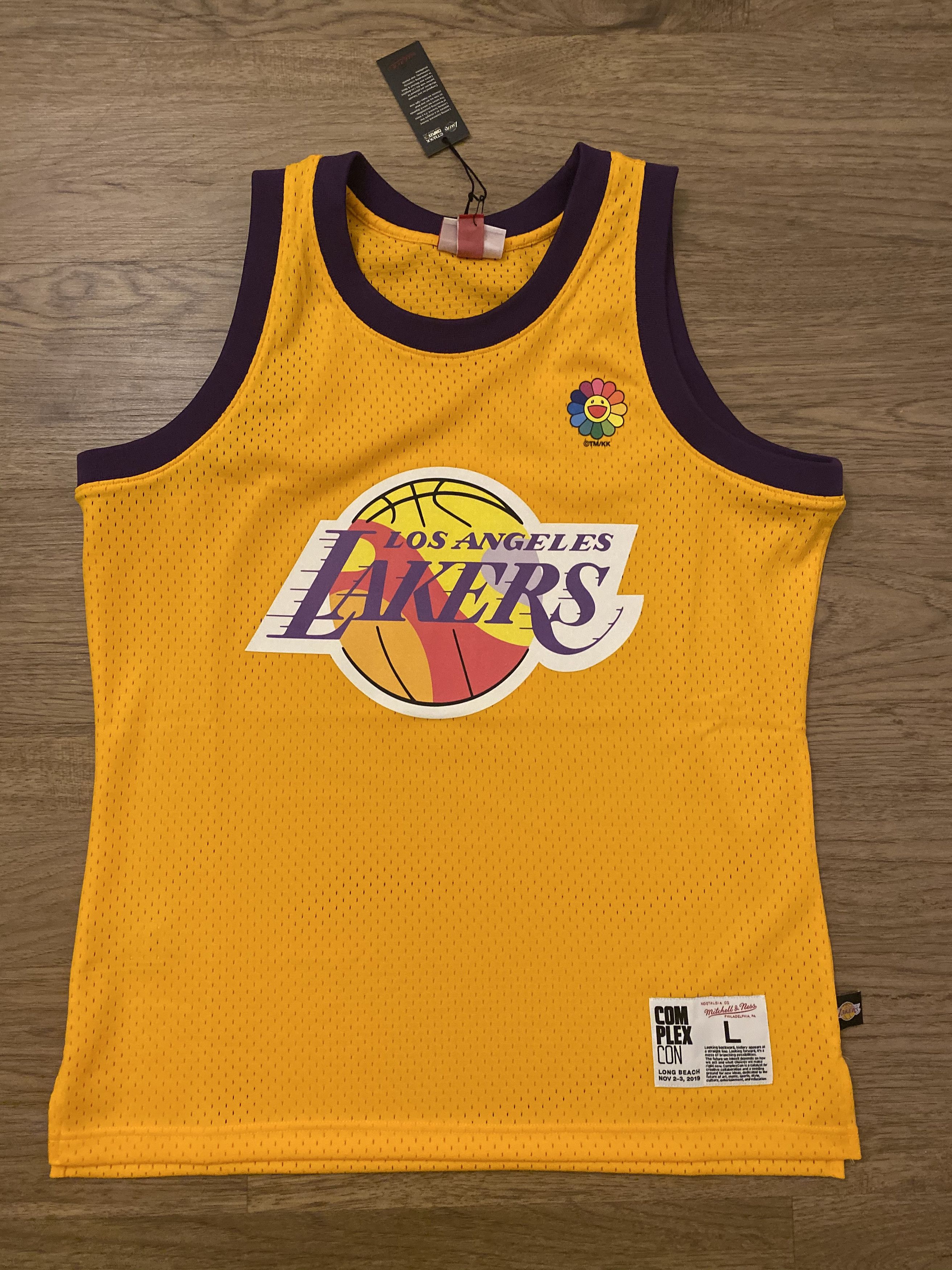 Takashi Murakami ComplexCon x LA Lakers M&N Basketball Jersey