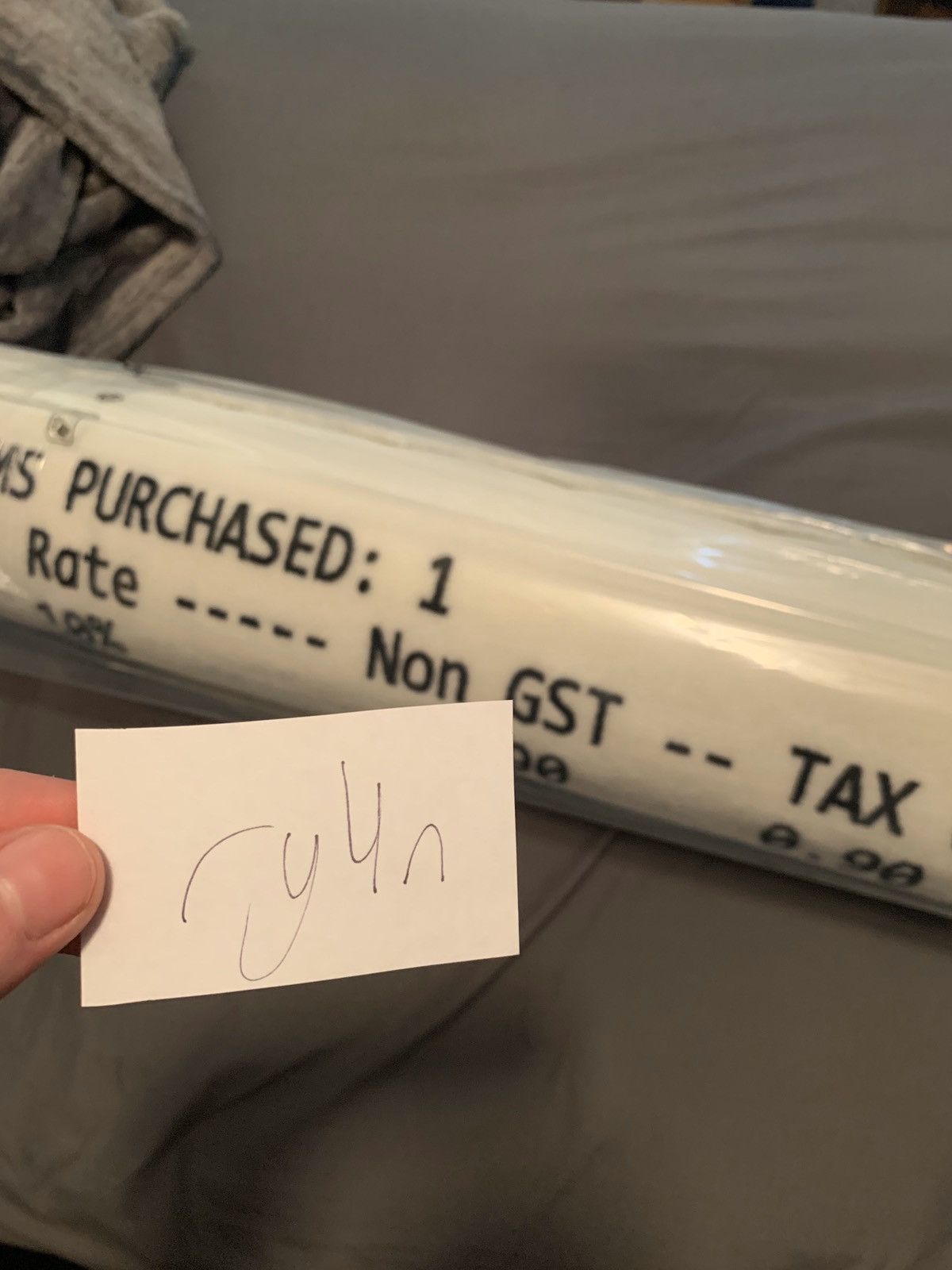 Ikea Virgil Abloh ikea Markerad receipt rug carpet | Grailed