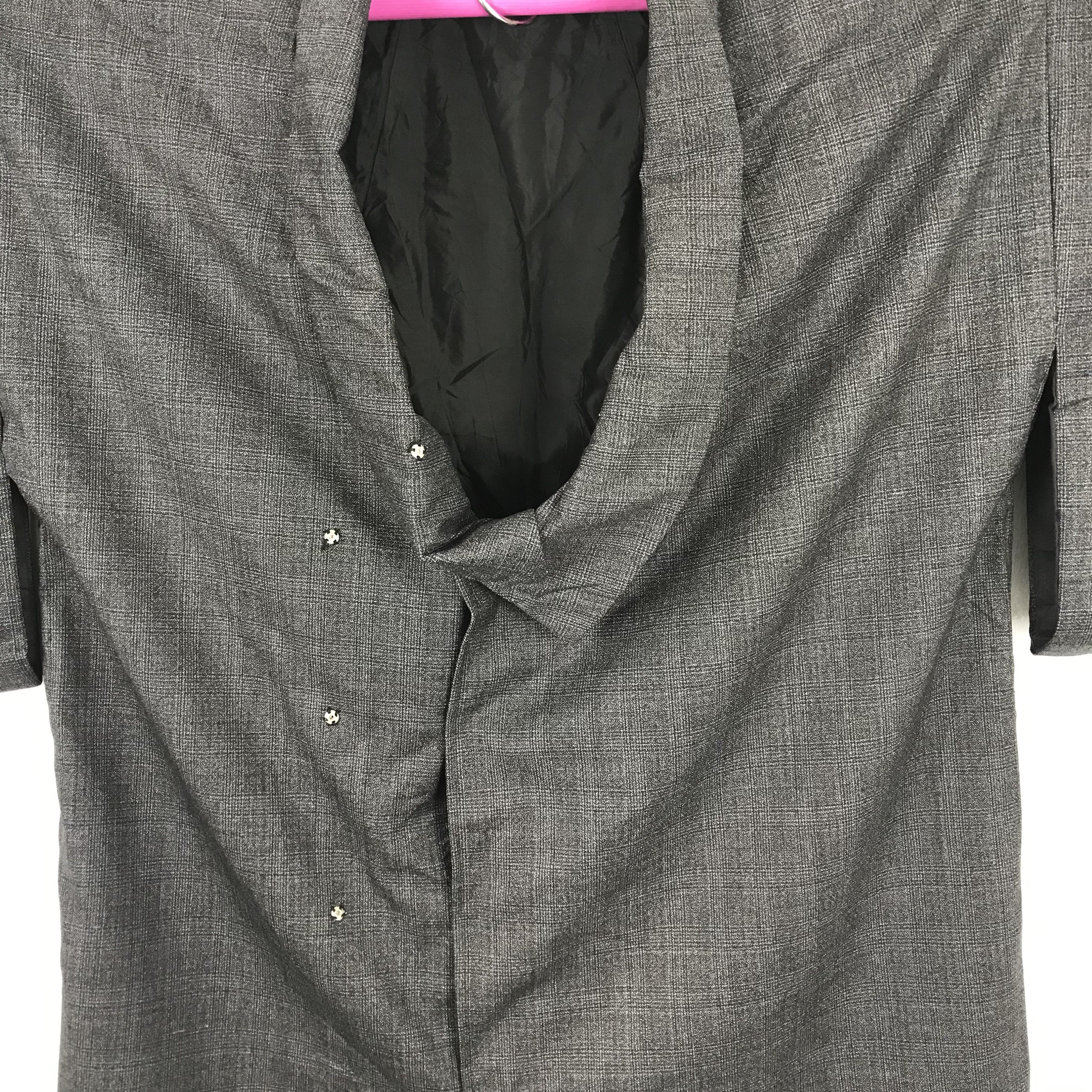 Designer U13 RARE DESIGN WOOL JACKET KIMONO STYLE VISVIM INSPIRED Size US L / EU 52-54 / 3 - 3 Thumbnail