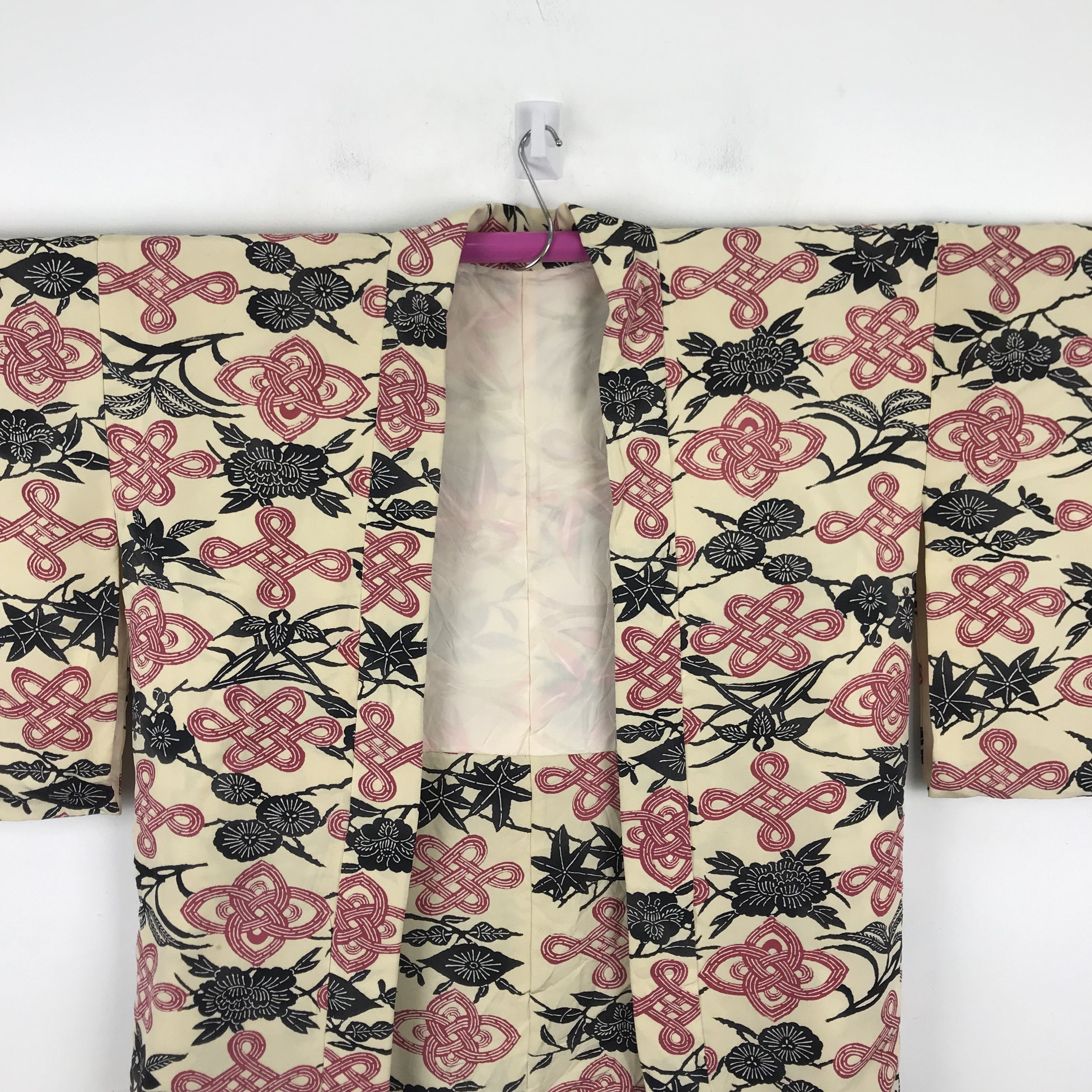 Japanese Brand U12 RARE FLOWER ART DESIGN KIMONO JAPANESE Size US M / EU 48-50 / 2 - 2 Thumbnail
