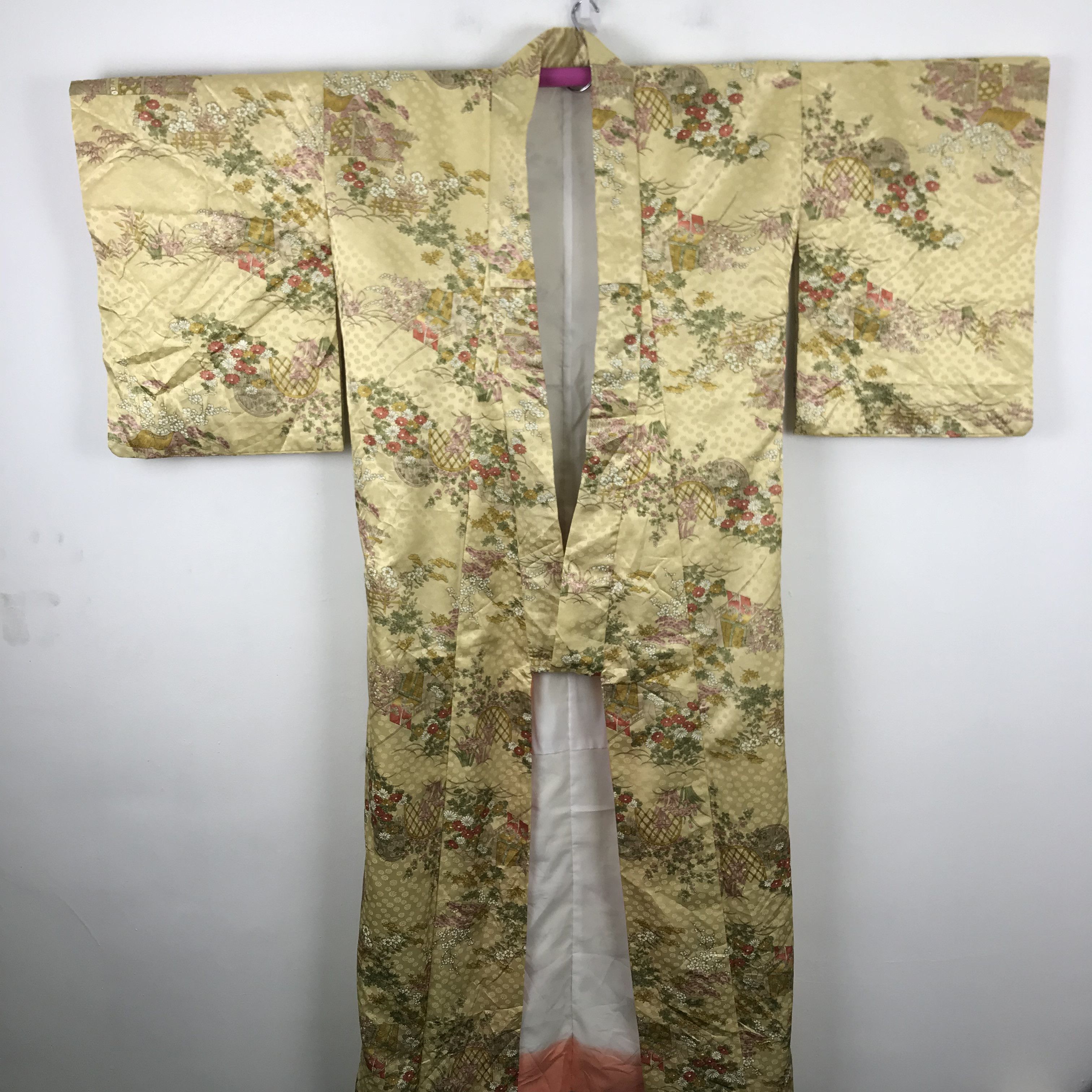 Other U10 ROYAL FLOWER DESIGN LONG KIMONO SILK Size US M / EU 48-50 / 2 - 1 Thumbnail