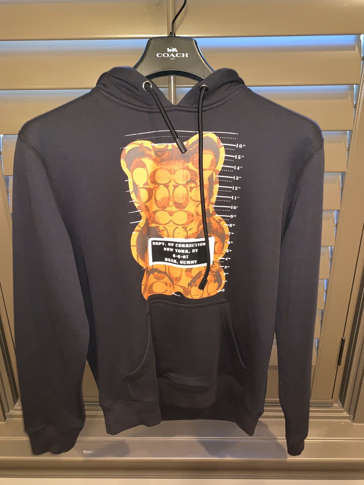 Coach gummy sales bear hoodie