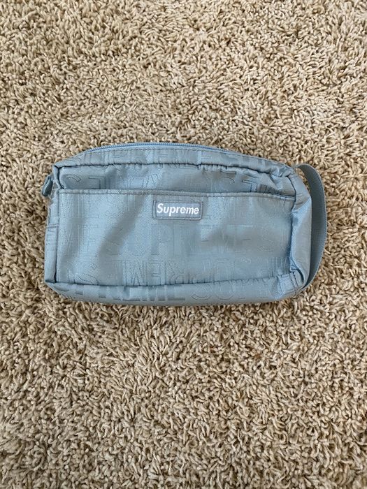 Supreme Supreme Organizer Pouch SS19 Ice blue | Grailed