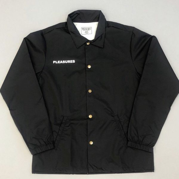 PLEASURES Bended Coach Jacket