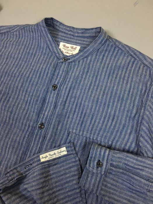 Ues Clothing Mfg. Co. Ues Clothing Mfg. Co. Linen Mandarin Shirt made