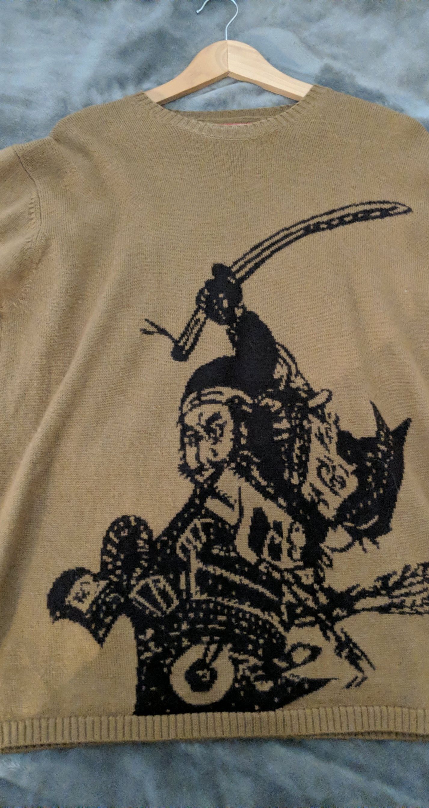 Supreme Samurai Sweater | Grailed