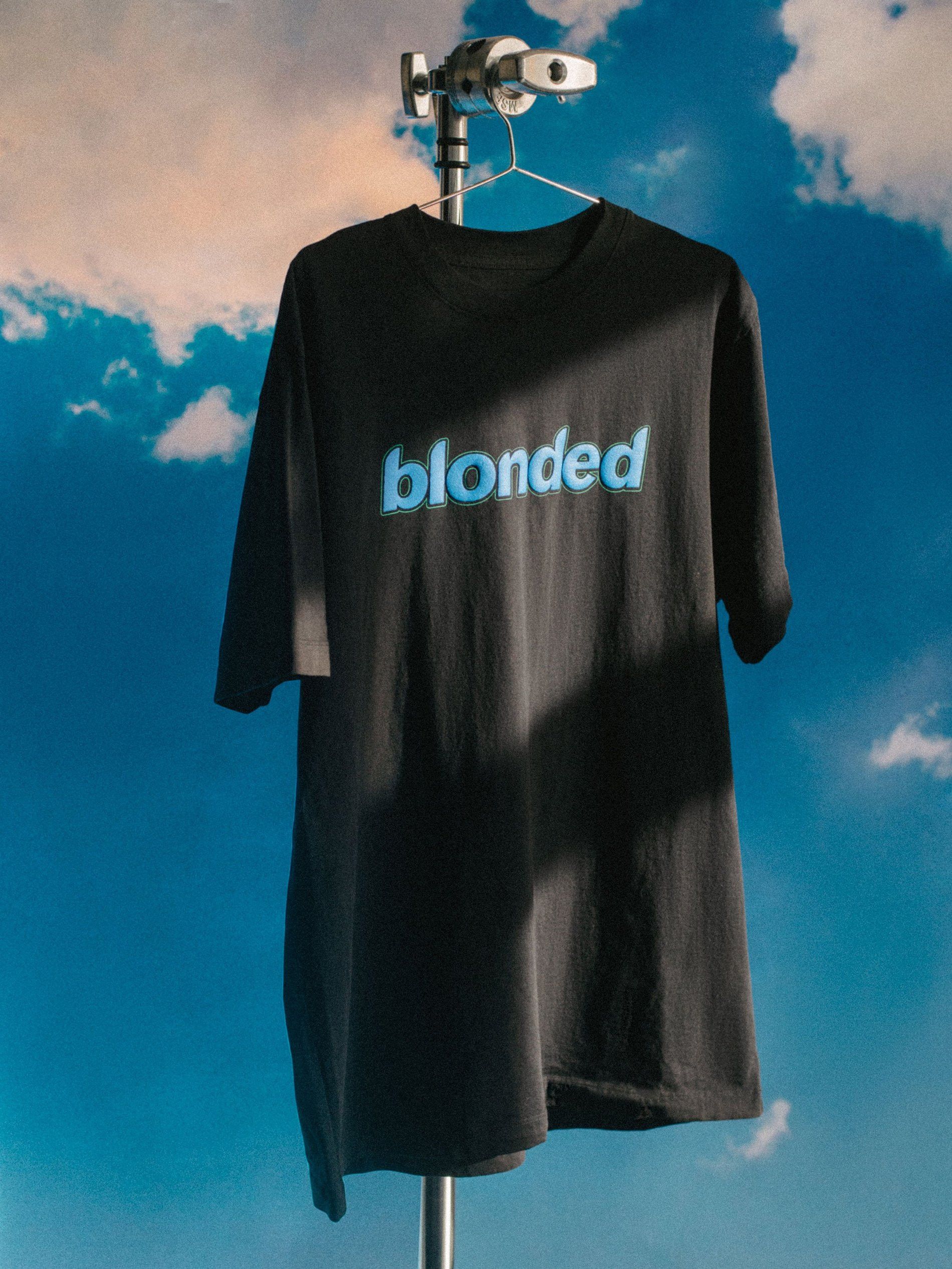 Frank Ocean Frank Ocean Blonded Tee LOGO T-SHIRT - BLACK/BLUE 