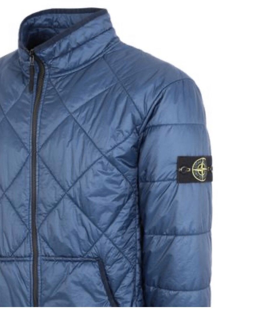 Stone Island Stone Island Garment Dyed Quilted Micro Yarn Jacket Grailed