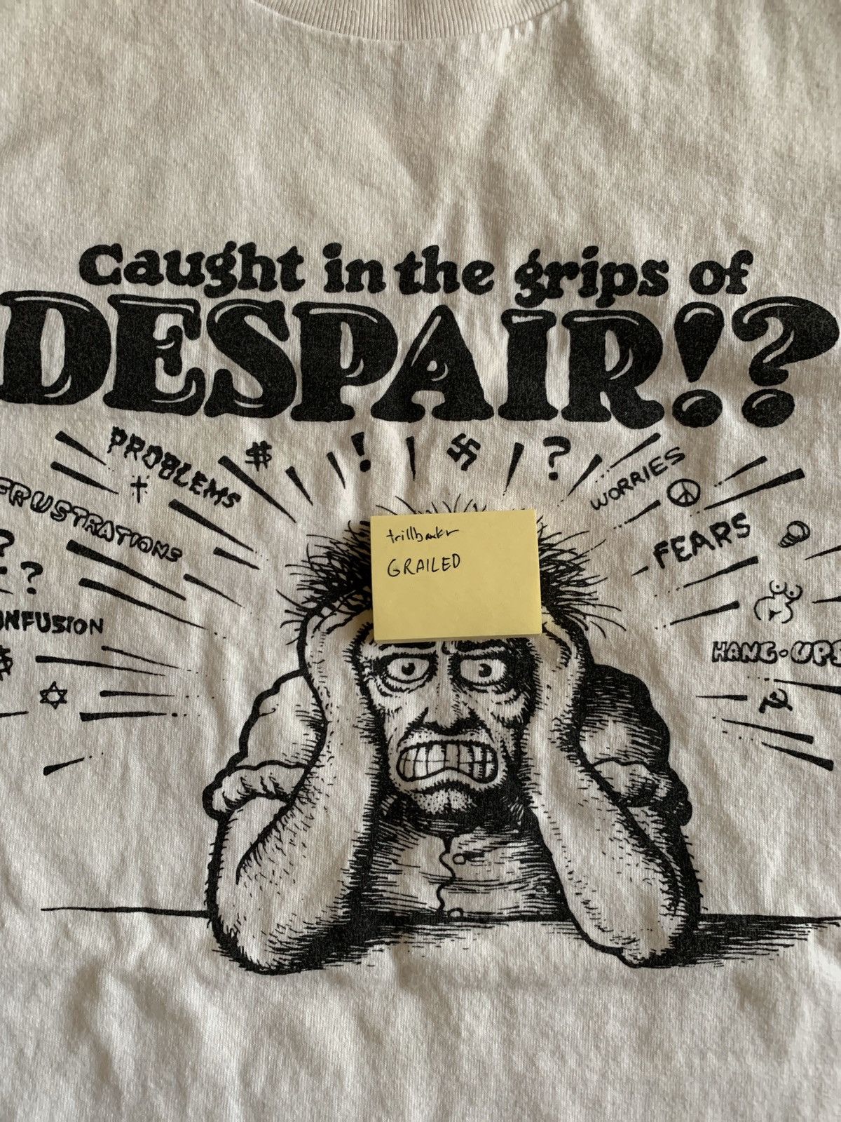 Supreme Supreme Robert Crumb Grips of Despair Cartoon Tee 2007 Fuck Size US M / EU 48-50 / 2 - 2 Preview