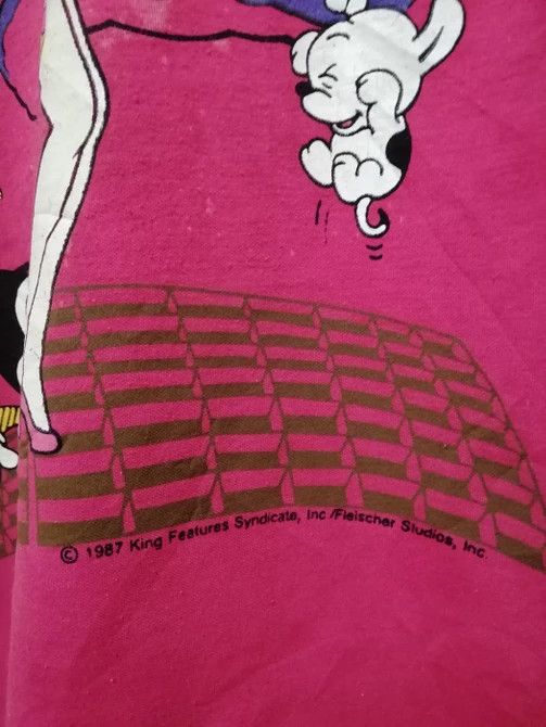 Cartoon Network VINTAGE 80S BETTY BOOP and Felix The Cats SWEATSHIRT B3 Size US L / EU 52-54 / 3 - 7 Thumbnail