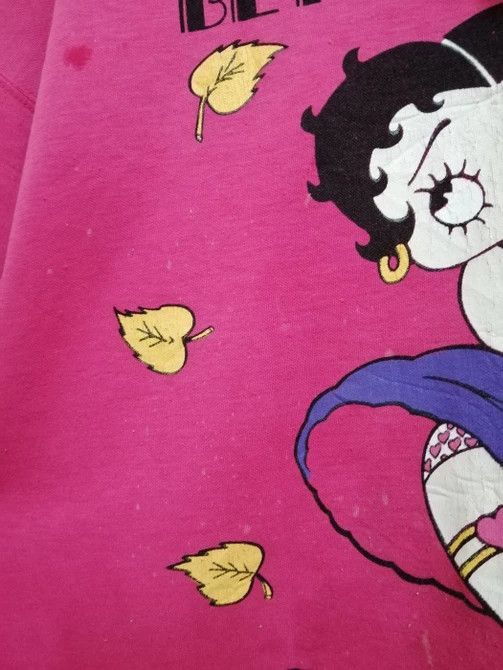 Cartoon Network VINTAGE 80S BETTY BOOP and Felix The Cats SWEATSHIRT B3 Size US L / EU 52-54 / 3 - 5 Thumbnail