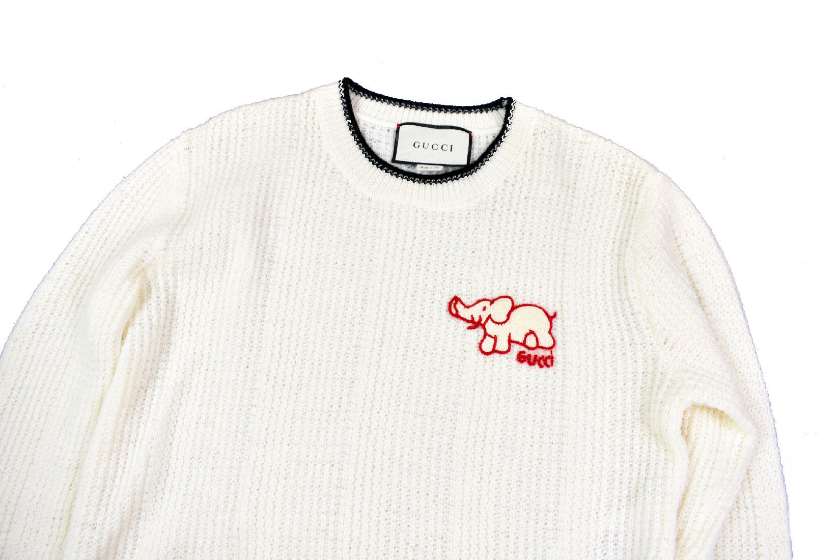 Gucci elephant sweater hotsell