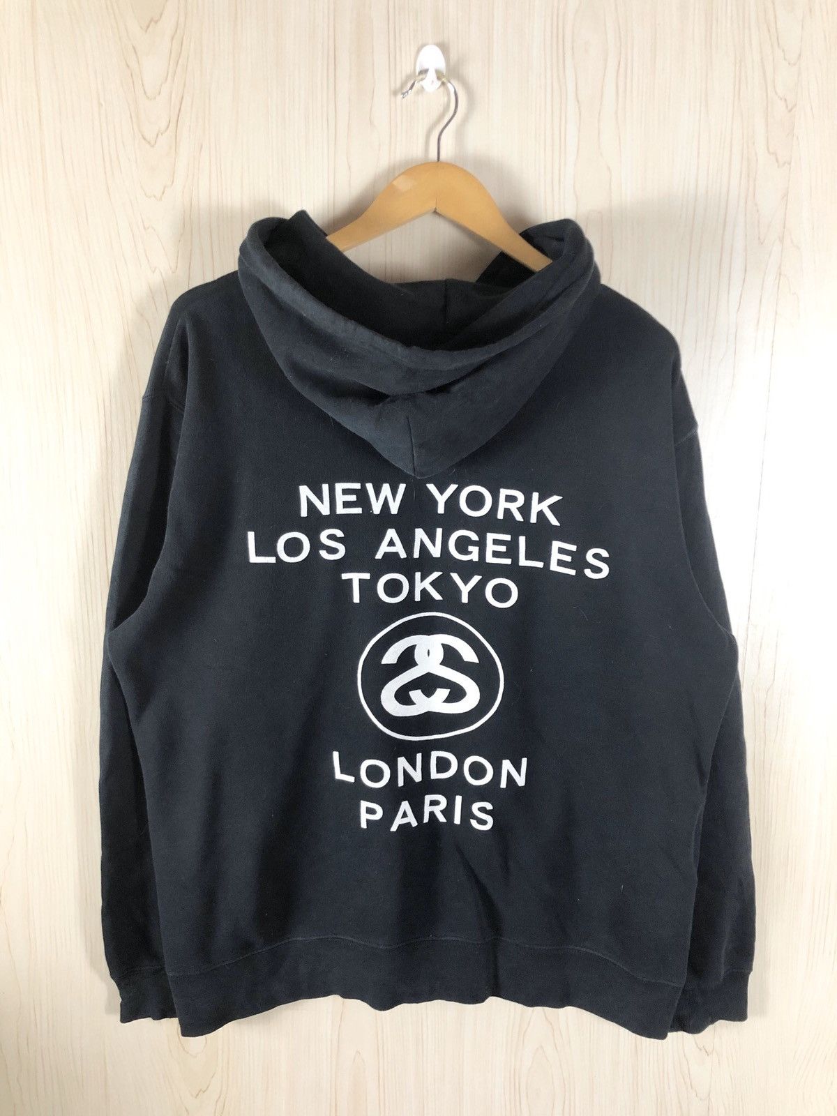 new york los angeles tokyo london paris hoodie