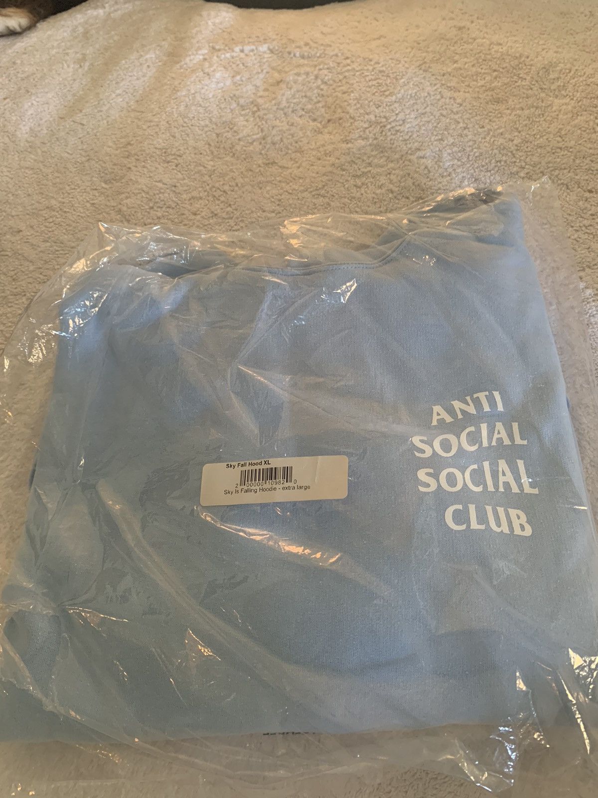 Anti Social Social Club Sky Is Falling Hoodie Size US XL / EU 56 / 4 - 1 Preview
