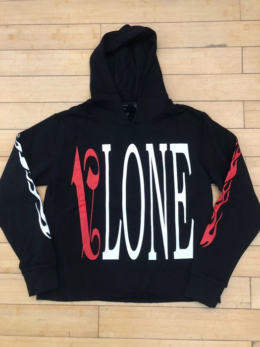 Vlone Vlone X Palm Angels Hoodie Grailed