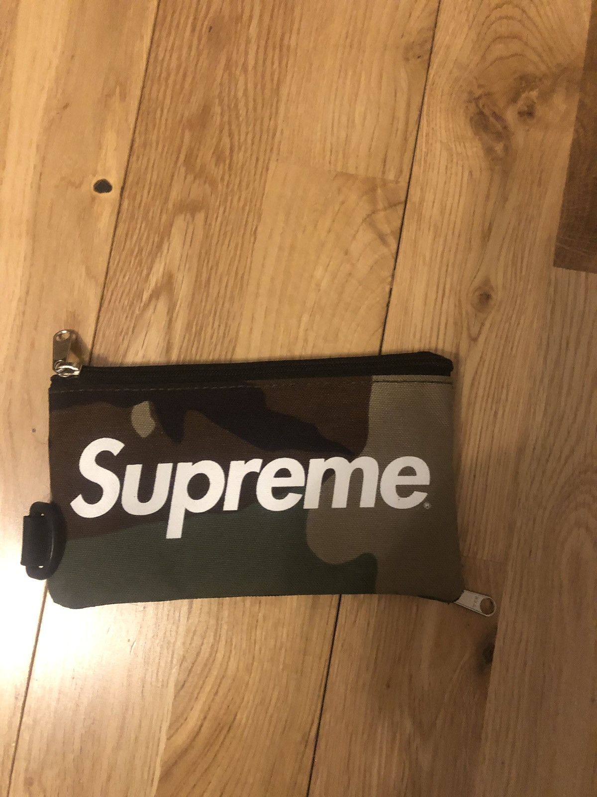Supreme Mobile Pouch Supreme Camo Wallet Supreme Leather ID Holder