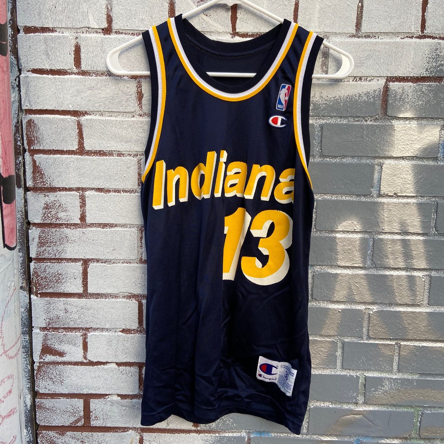 Indiana Pacers Mark Jackson #13 T-Shirt Sz L – 812 Vintage