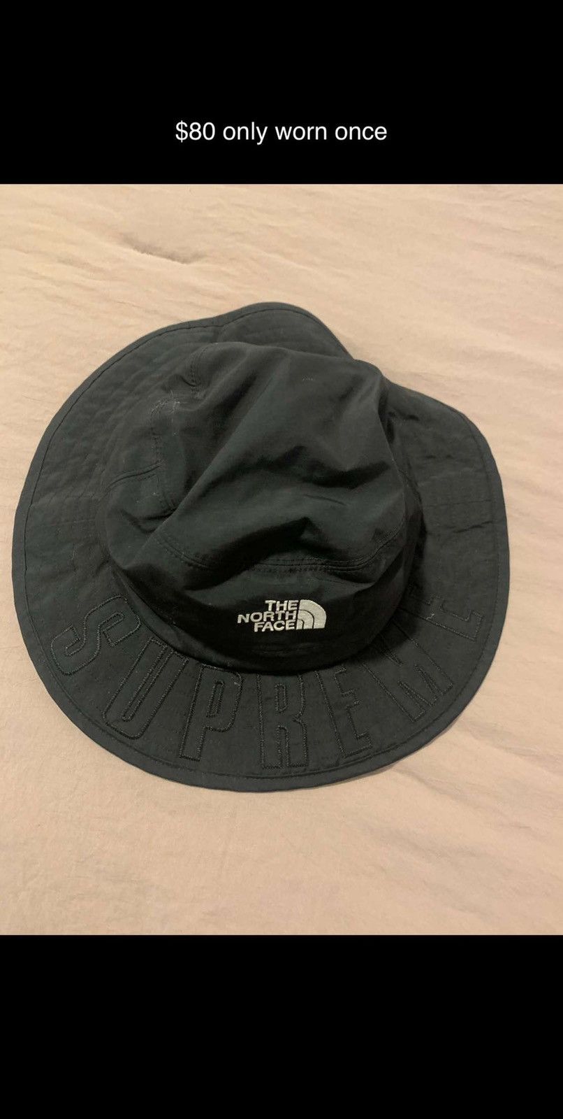 Supreme Supreme x The North Face Arc Logo Horizon Breeze Hat Black