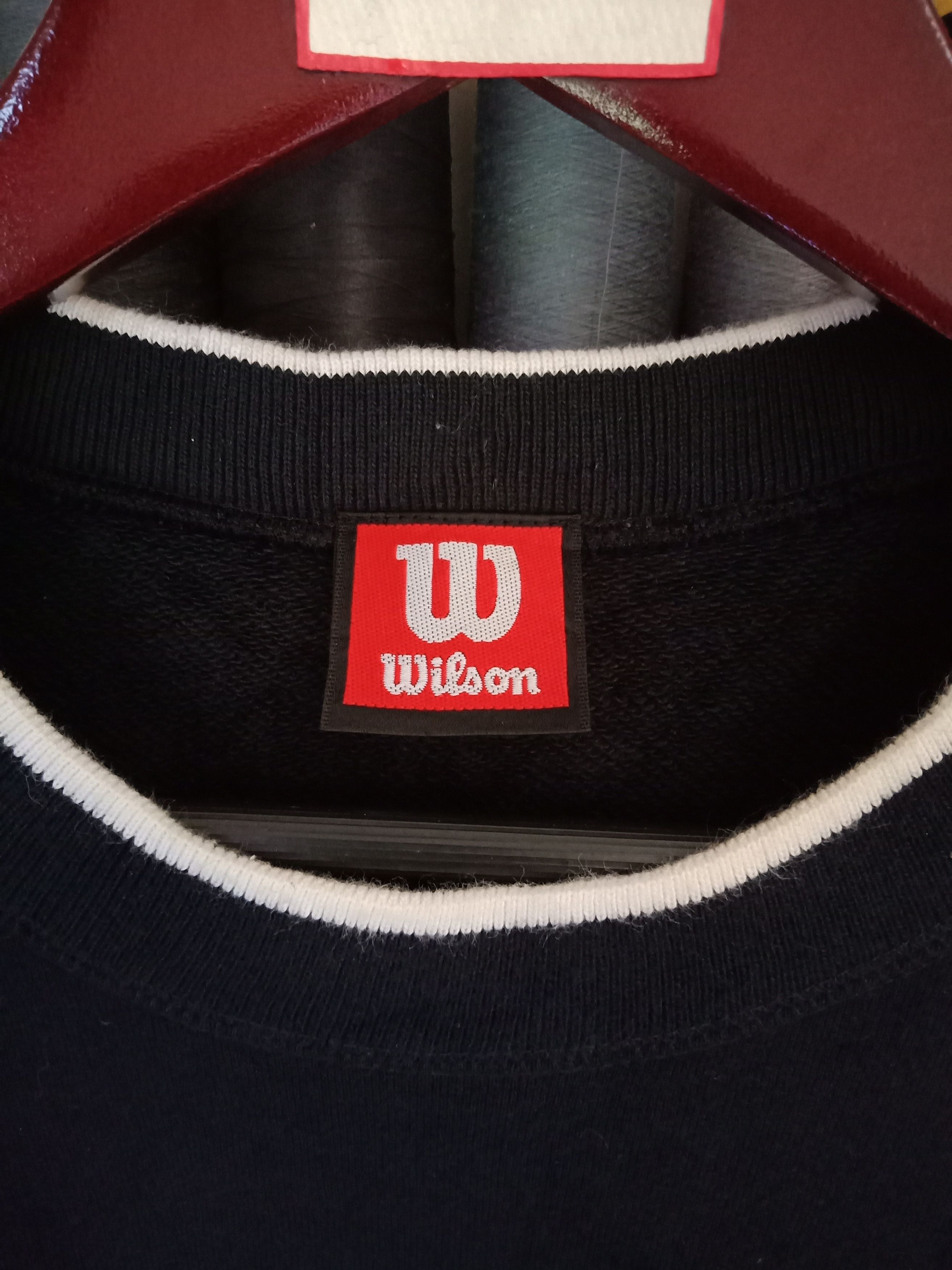 Wilson Vintage Wilson Sweatshirt Big Logo Spell Out Size US S / EU 44-46 / 1 - 3 Thumbnail