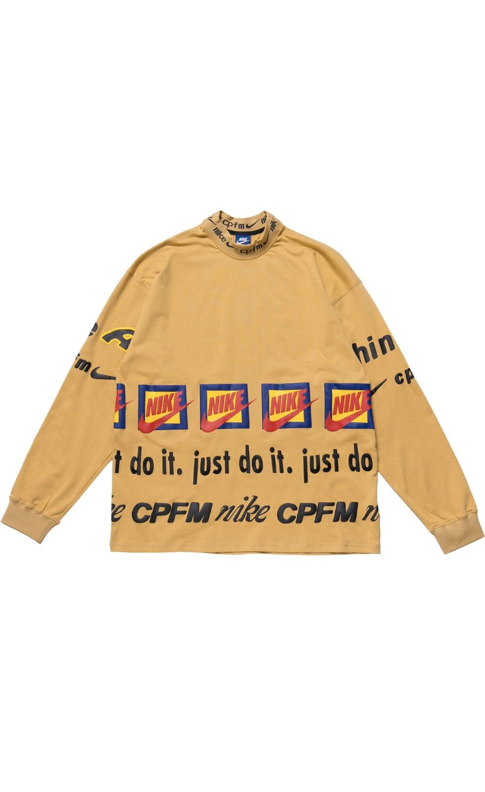 Nike NIKE X CPFM L/S REPEAT T-SHIRT MUSTARD YELLOW | Grailed